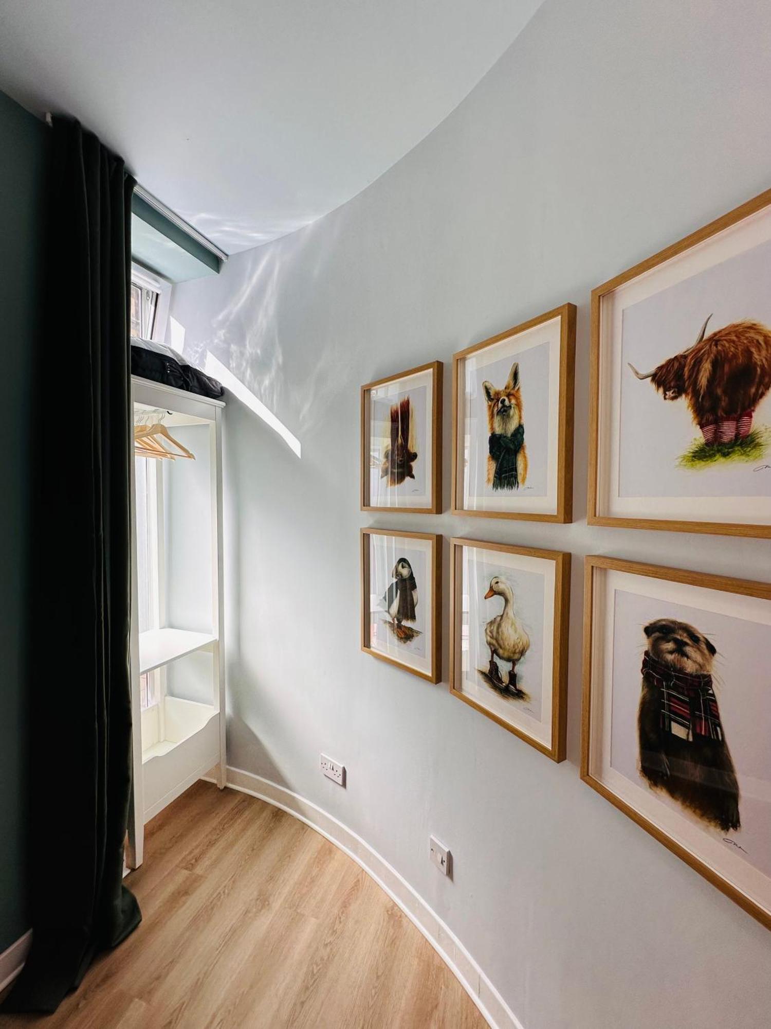 Luxury Modern Studio L Central Edinburgh L Pet Friendly Bagian luar foto